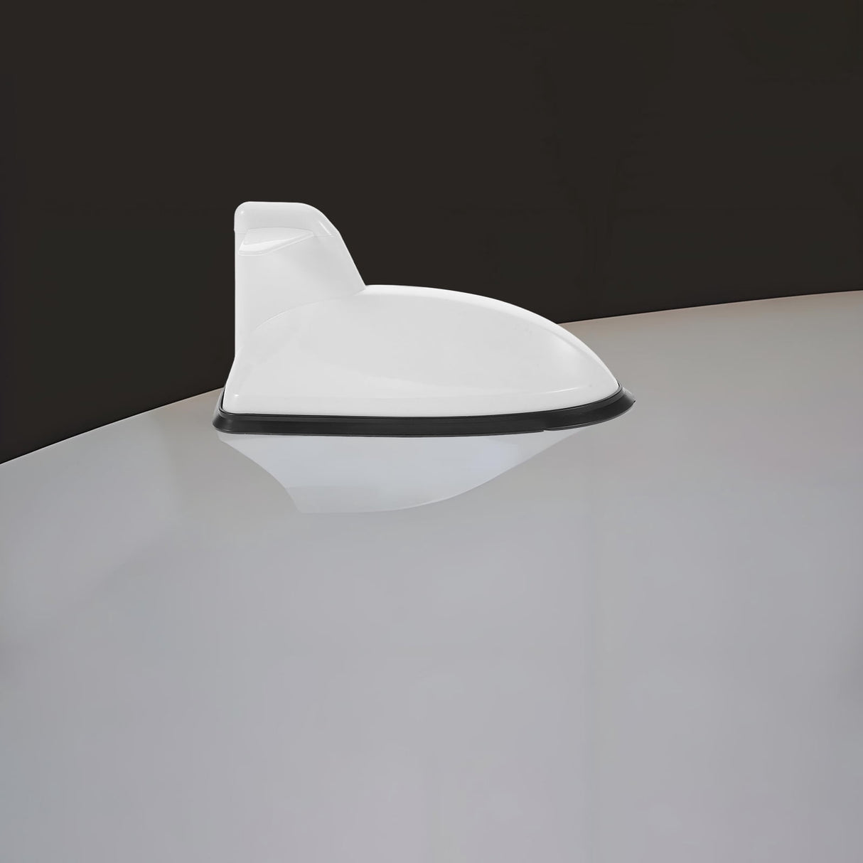 1Pcs Car Antenna Top Cover White Plastic Car Roof Antenna for Car Owners Use