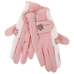 Golf Gloves Women Specific Fit Pink 1 Pair 7.9X3.7X0.1in