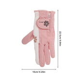 Golf Gloves Women Specific Fit Pink 1 Pair 7.9X3.7X0.1in