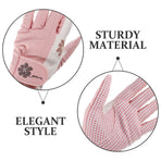 Golf Gloves Women Specific Fit Pink 1 Pair 7.9X3.7X0.1in