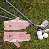 Golf Gloves Women Specific Fit Pink 1 Pair 7.9X3.7X0.1in
