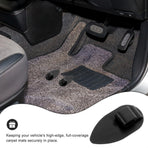 10Pcs Car Floor Mat Clips Black Plastic for Vehicle Supply and Safety