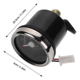 Motorcycle Meter Speedometer 1Pack with Dual Scale Display and High Precision Measurement 11.6x2.4x2.4in - Front View