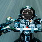 Motorcycle Meter Speedometer 1Pack with Dual Scale Display and High Precision Measurement 11.6x2.4x2.4in