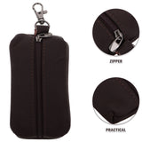 1Pcs Keychain Card Holder Key Case Wallet with Wristlet and Coin Organizer for Men and Women