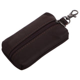 1Pcs Keychain Card Holder Key Case Wallet with Wristlet and Coin Organizer for Men and Women - 45-Degree Angle