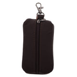 1Pcs Keychain Card Holder Key Case Wallet with Wristlet and Coin Organizer for Men and Women - Rear View