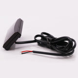 Red Led Voltmeter 12V 1Pack For Car And Motorcycle With Low Power Consumption And Anti-Frost Features