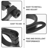 Seat Post Clamp Black Round Mechanics Maintenance 1Pack