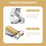 Pianists Must Have 1Pack Piano Tool Slow Fall Device Metal Buffer for Protecting Piano Structure During Use - Rear View