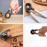 1Pack Walnut Opener Nut Cracking Tool for Nuts Claw Shape Labor Saving - Front View