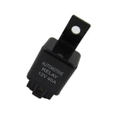 Automotive Relay Car Air Conditioning Relay 12v Dc 9 4 Pin Socket Normally Open Compact Sturdy Black
