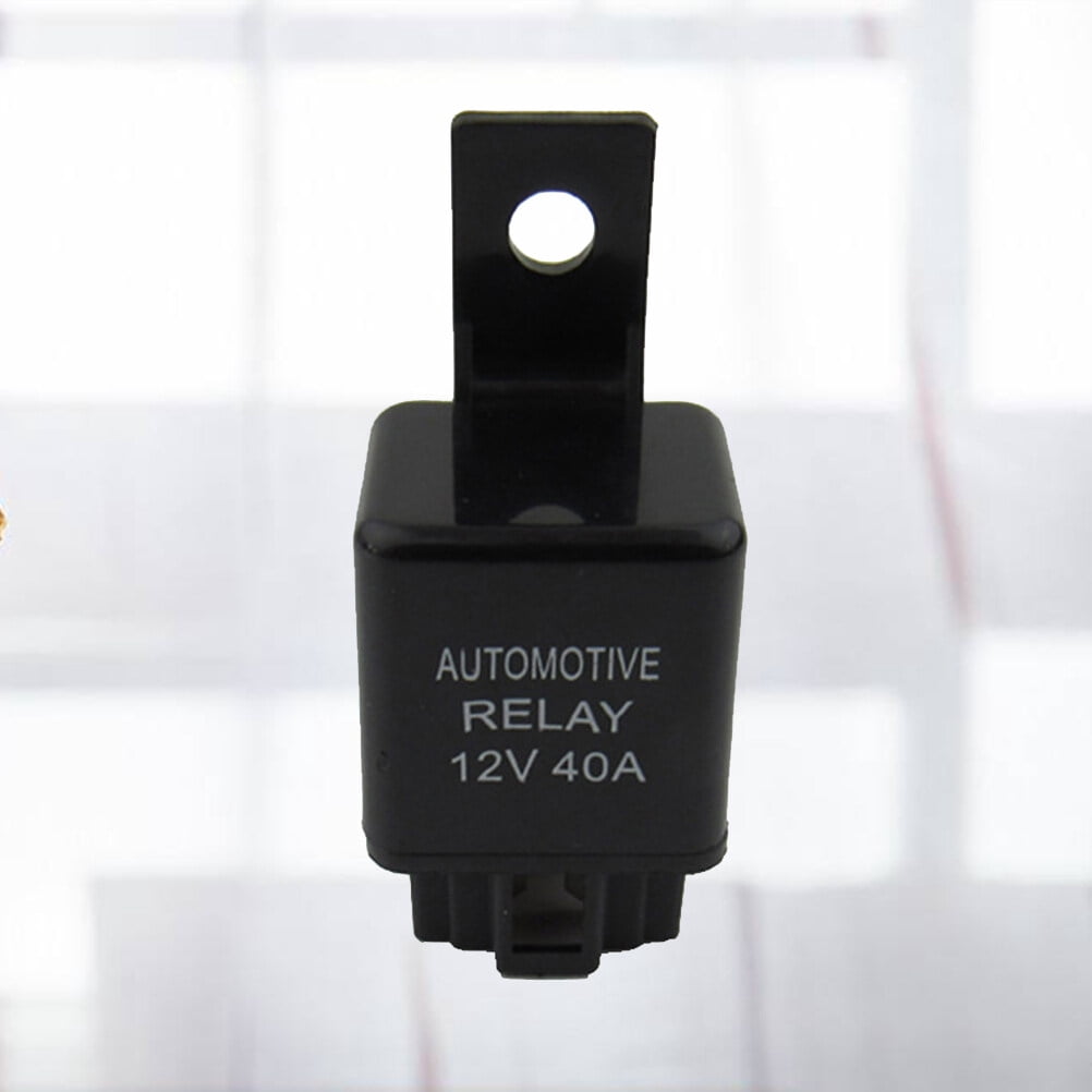 Automotive Relay Car Air Conditioning Relay 12v Dc 9 4 Pin Socket Normally Open Compact Sturdy Black