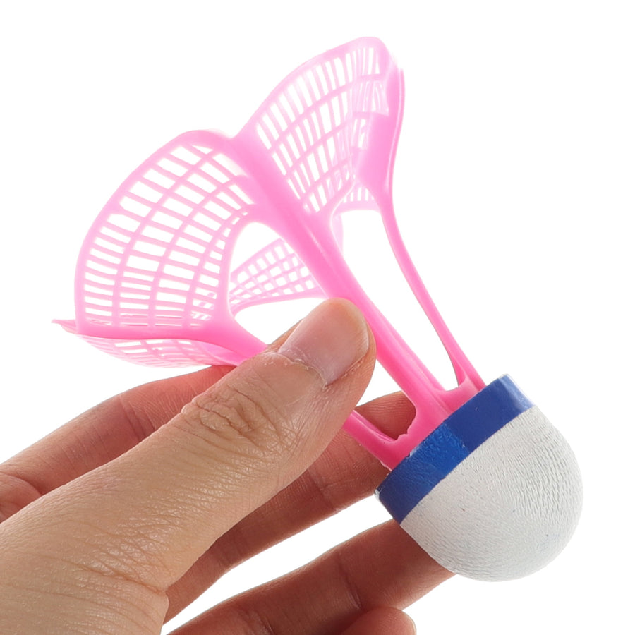 3pcs Windproof Nylon Badminton Shuttlecocks For Indoor And Outdoor Training, Durable And Precise Control