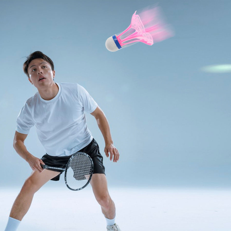 3pcs Windproof Nylon Badminton Shuttlecocks For Indoor And Outdoor Training, Durable And Precise Control