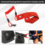 Stop Kill Safety Lanyard for Yamaha Jet Ski WaveRunner FX140 WaveVenture WaveRaider WaveJammer WaveBlaster - Top-Down View