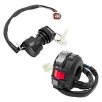 Start Stop Headlight Switch & Ignition Key Switch for Yamaha Warrior Grizzly Big Bear Wolverine Kodiak MOTO-4