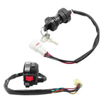 Start Stop Headlight Switch & Ignition Key Switch for Yamaha Warrior Grizzly Big Bear Wolverine Kodiak MOTO-4