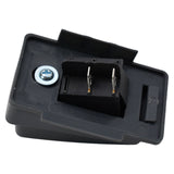 6V/12V Kids Ride On Car Wheels Power Accelerator Foot Pedal Switch Reset-Control Black - Side View