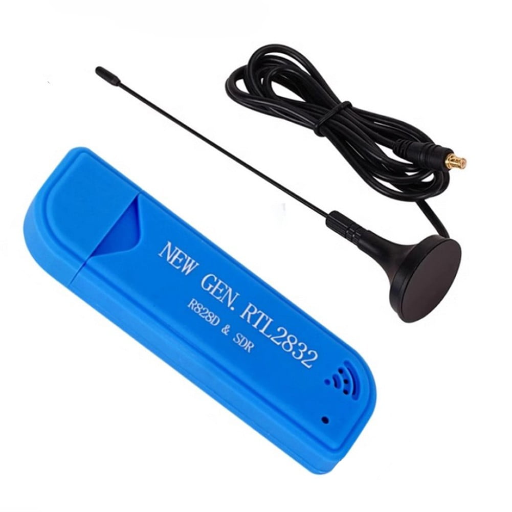Usb2.0 25Mhz-1760Mhz Fm Digital Tv Tuner Dongle Receiver with Antenna For
