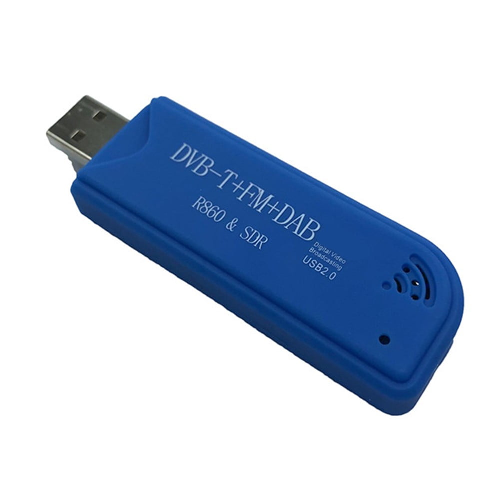 Usb2.0 25Mhz-1760Mhz Fm Digital Tv Tuner Dongle Receiver with Antenna For