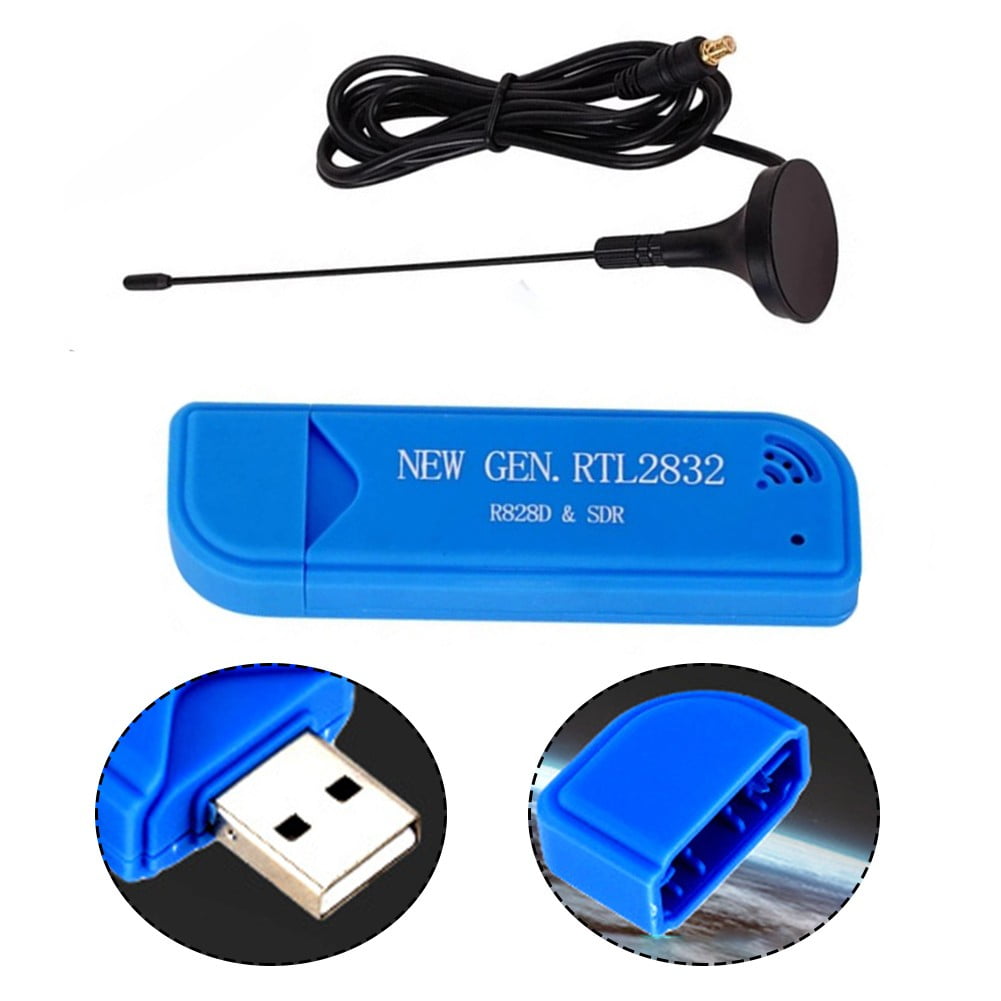 Usb2.0 25Mhz-1760Mhz Fm Digital Tv Tuner Dongle Receiver with Antenna For