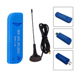 Usb2.0 25Mhz-1760Mhz Fm Digital Tv Tuner Dongle Receiver with Antenna For