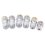 4X 10X 20X 40X 60X 100X 195 Achromatic Microscope Objective 40X - Top-Down View