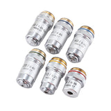 4X 10X 20X 40X 60X 100X 195 Achromatic Microscope Objective 40X - Close-Up Angle