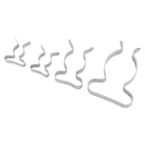 48 X Assorted Tool Spring Terry Clips Heavy Duty Storage Or Shed Garage - Side View