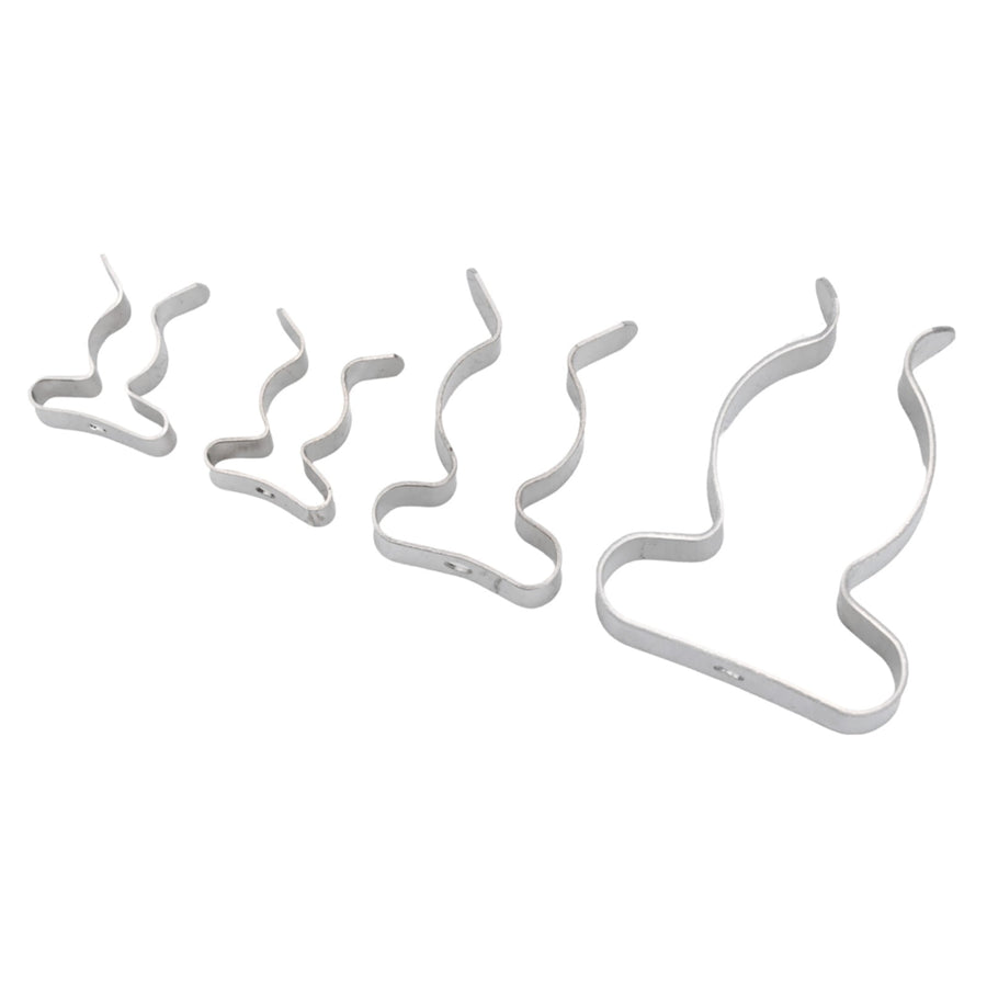 48 X Assorted Tool Spring Terry Clips Heavy Duty Storage Or Shed Garage