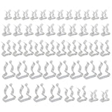 48 X Assorted Tool Spring Terry Clips Heavy Duty Storage Or Shed Garage