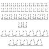 48 X Assorted Tool Spring Terry Clips Heavy Duty Storage Or Shed Garage