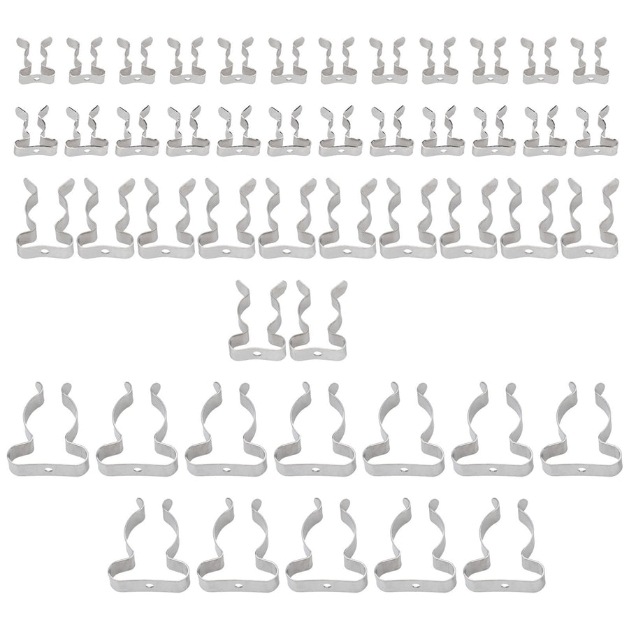 48 X Assorted Tool Spring Terry Clips Heavy Duty Storage Or Shed Garage
