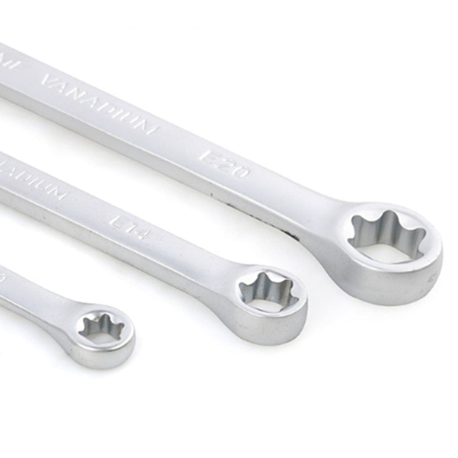 4Pcs Star Double Torx Wrench Spanner E6- E24 E-Type Double-Ended Hexagon