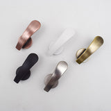 Self-Adhesive Wall Hooks - Fabric Curtain Tie Back Stick On Drape Holder Durab Rose Gold 2# - 45-Degree Angle