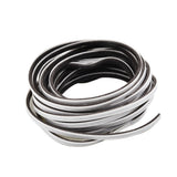 Decor Bottom Bristle Pile Seal Film Door Draught Excluder Brush Weather Strip 10M 5/9/15/23Mm Diy Home High Quality White 9×5Mm 9×23Mm Grey