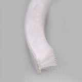 Decor Bottom Bristle Pile Seal Film Door Draught Excluder Brush Weather Strip 10M 5/9/15/23Mm Diy Home High Quality White 9×5Mm White