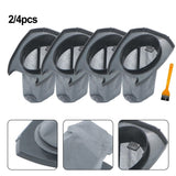 2 Pack 2/4Pcs F77 Filter For Dirt Devil Vibe 3 In 1 Bagless Vacuum Stick Vac With Handheld SD20020 SD20020FDI SD20020PLFDI SD20020TEFDI Laisenwei - 45-Degree Angle