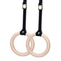 Wooden Gymnastics Rings Perfect For Strength And Conditioning Training 25Mm 19Cm