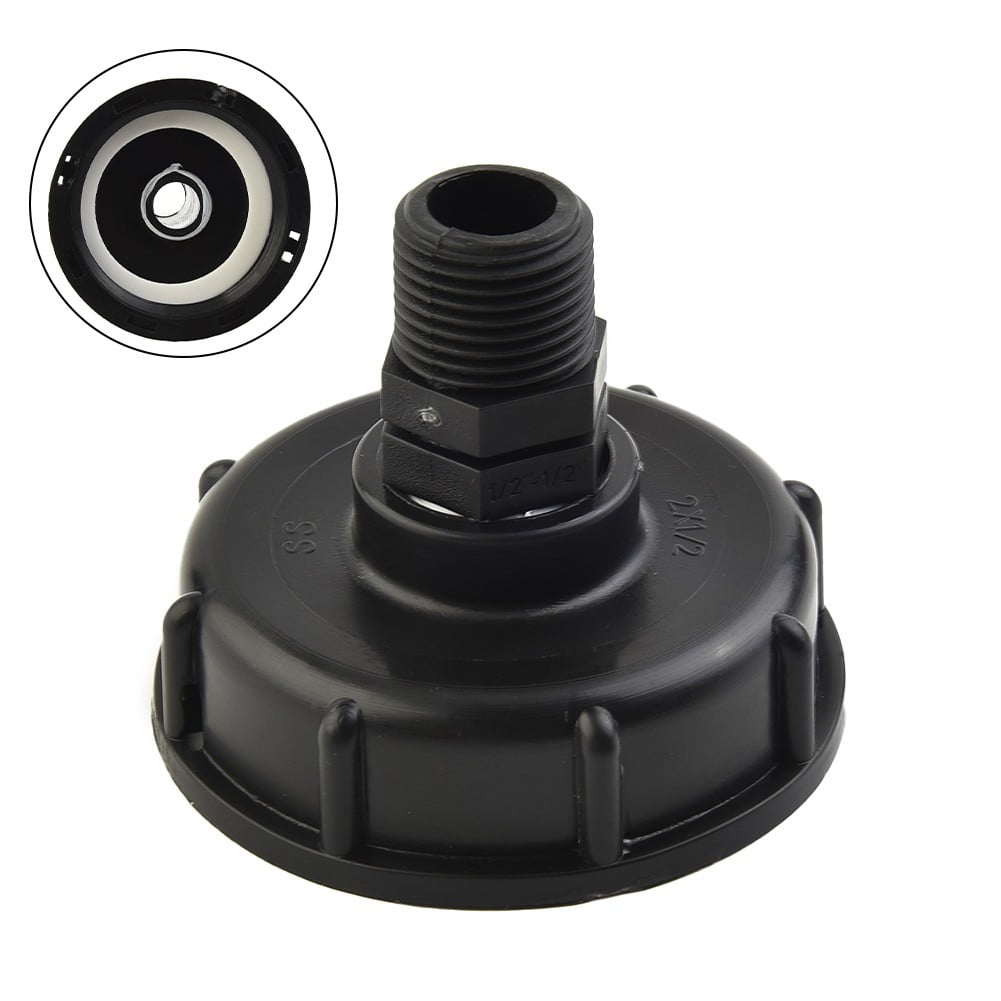 Hose Connector Ibc Tank Adapter With 60Mm Coarse Thread Inlet Fits Most Standard S60X6 Valves And Hose Sizes For Easy Use 25Mm Smile Home 20 mm