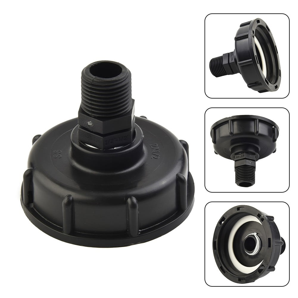 Hose Connector Ibc Tank Adapter With 60Mm Coarse Thread Inlet Fits Most Standard S60X6 Valves And Hose Sizes For Easy Use 25Mm Smile Home 20 mm