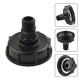 Hose Connector Ibc Tank Adapter With 60Mm Coarse Thread Inlet Fits Most Standard S60X6 Valves And Hose Sizes For Easy Use 25Mm Smile Home 20 mm - 45-Degree Angle