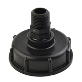 Hose Connector Ibc Tank Adapter With 60Mm Coarse Thread Inlet Fits Most Standard S60X6 Valves And Hose Sizes For Easy Use 25Mm Smile Home 20 mm - Rear View