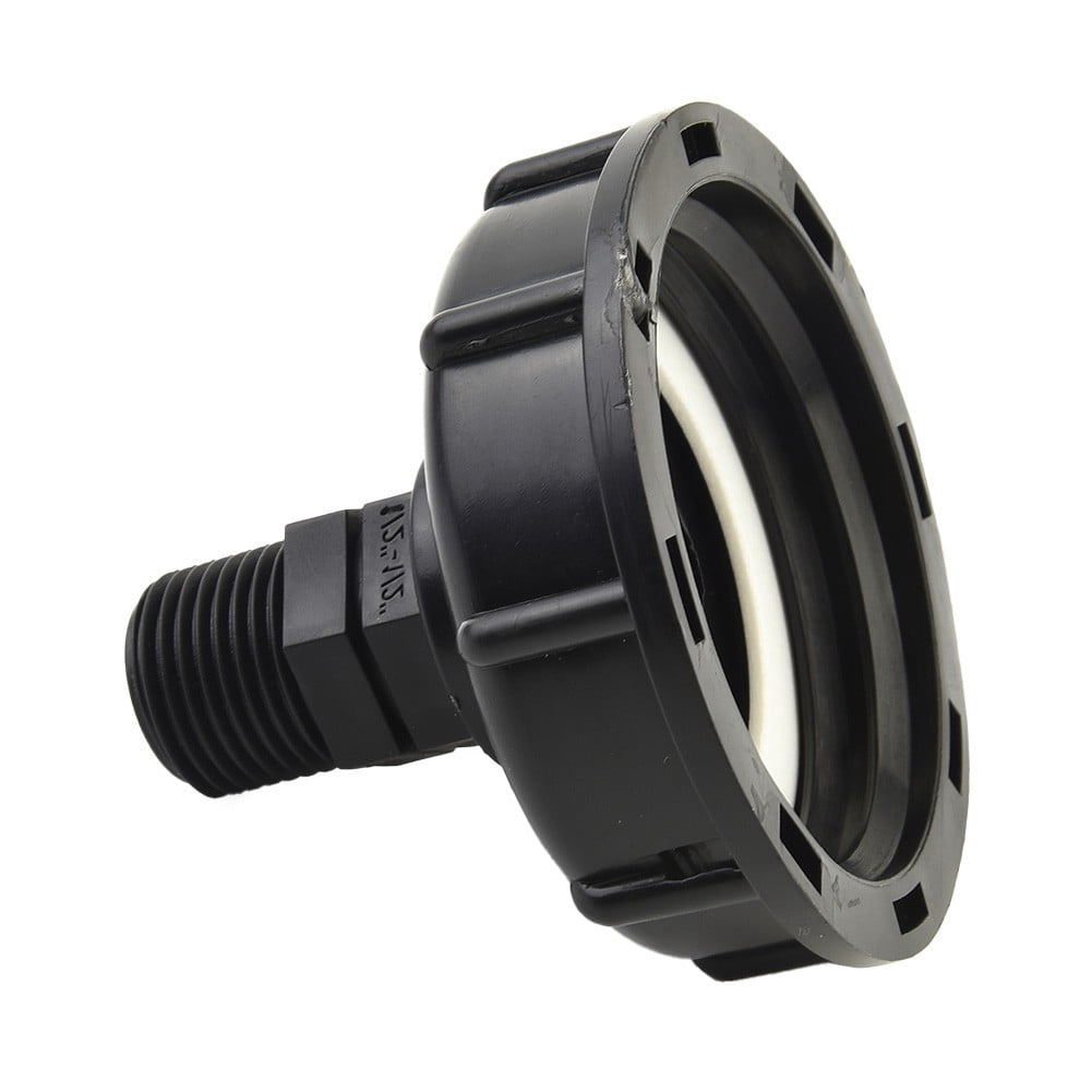 Hose Connector Ibc Tank Adapter With 60Mm Coarse Thread Inlet Fits Most Standard S60X6 Valves And Hose Sizes For Easy Use 25Mm Smile Home 20 mm