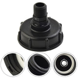 Hose Connector Ibc Tank Adapter With 60Mm Coarse Thread Inlet Fits Most Standard S60X6 Valves And Hose Sizes For Easy Use 25Mm Smile Home 20 mm