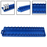 Practical Socket Storage Organizer Tool Organizer Wrench 3/8 Inch Sleeve Bracket Metric Socket Tray Rack Holder Smile Home - 45-Degree Angle