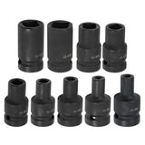 Tap Socket Double Square Head 1/2Inch Driver For Pneumatic Wrench Tool Accessories And Parts Replacement M6-M24 M24 Smile Home M22
