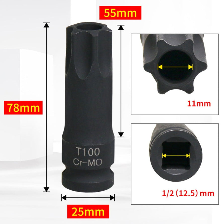 For Mercedes B-enz M271 M274 M276 Engine Camshaft Sleeve T100 Hollow Screwdriver Special Timing Tool Adjustment And Disassembly