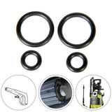 High Pressure Washer O-Ring Kit Replacement Sealing Rings For Hose And Trigger Handle Connection Durable Rubber Gaskets 4 Pack YIWEI